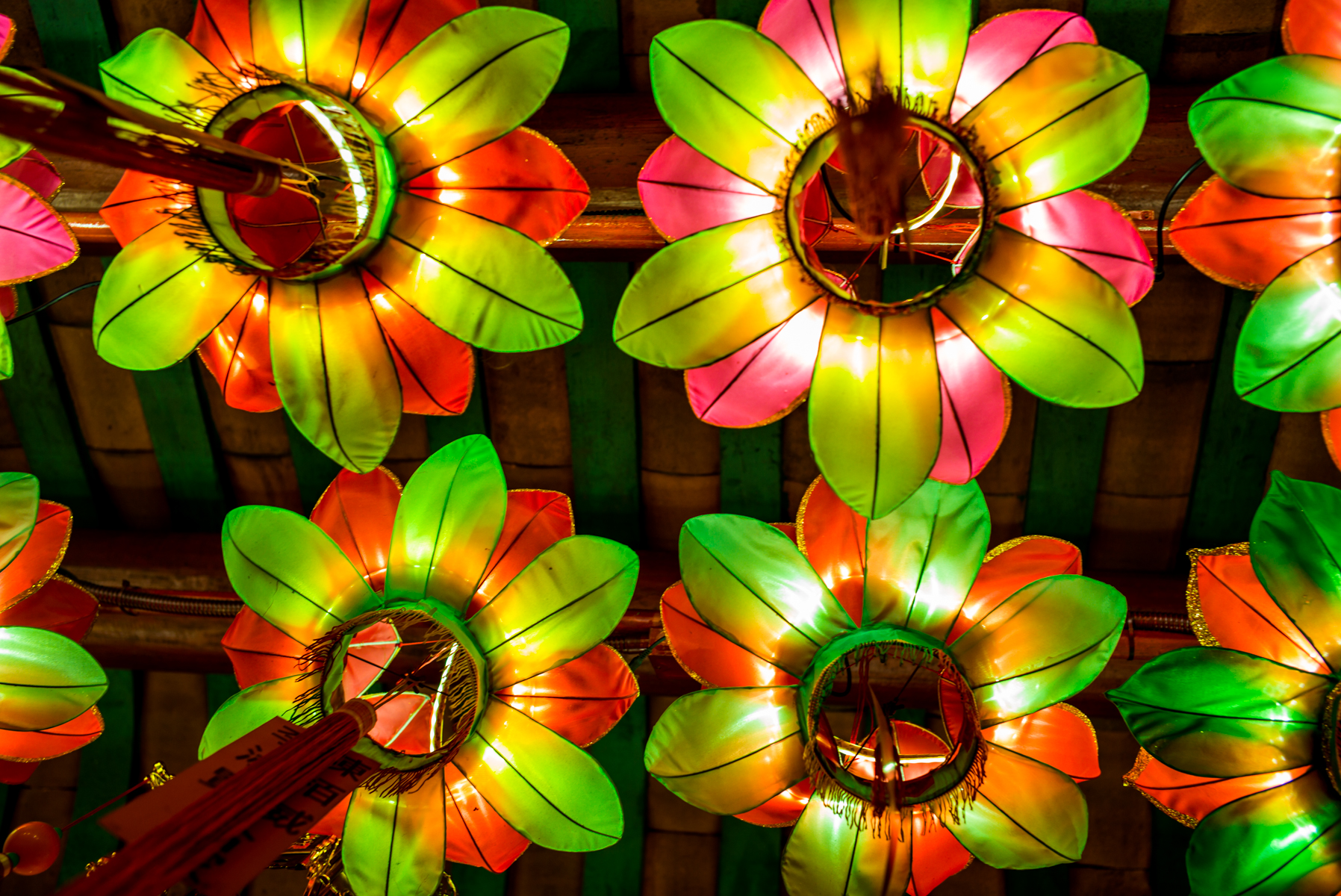 Buddhist Temple lanterns