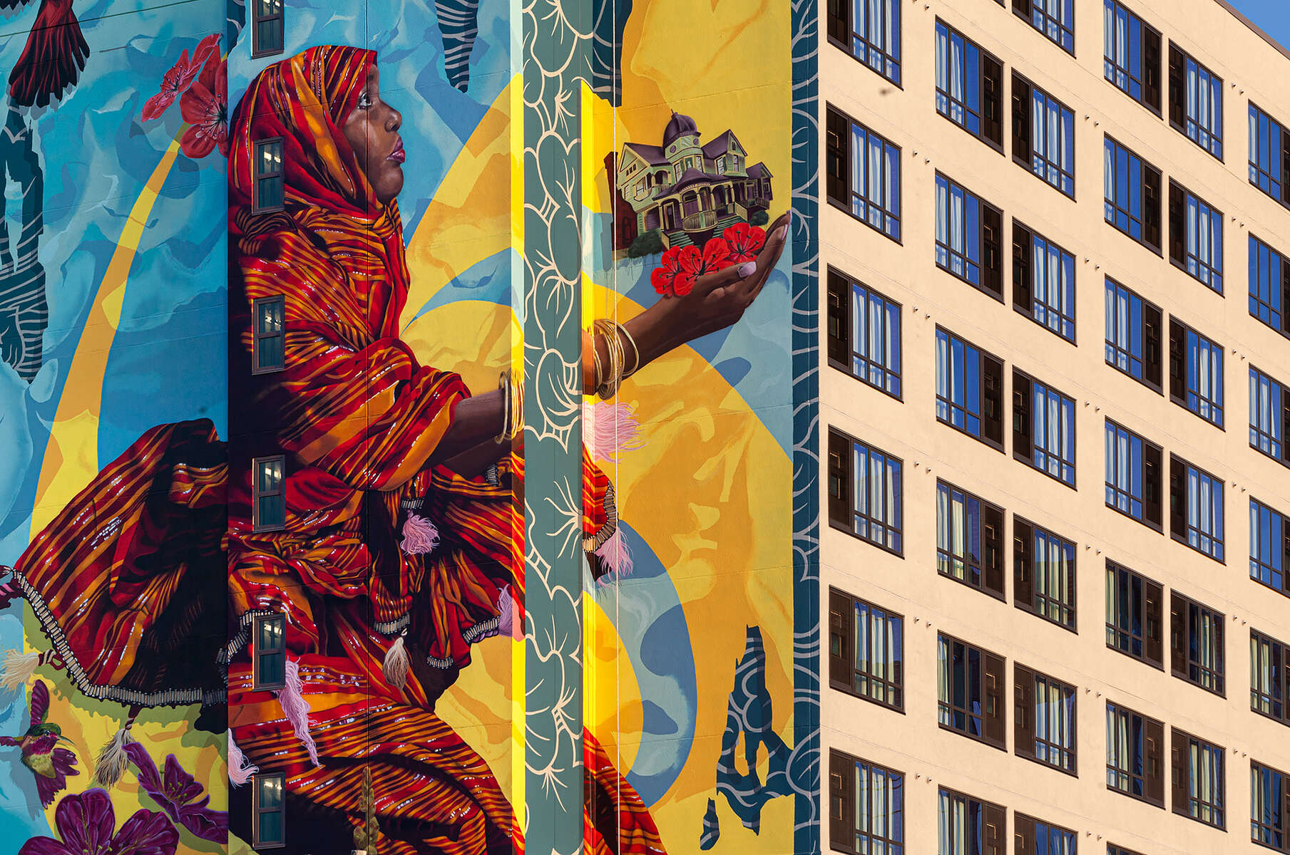 Graduate ColumbusThe JourneyAn 11-story, 3-part mural project Artists:  Ryan {quote}Yanoe{quote} Sarfati & Eric “Zoueh” SkotnesGraduate Hotels & AJ Capital