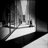 Light and shadow at the financial district, Aug. 2014.