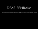 open_Dear-Ephraim