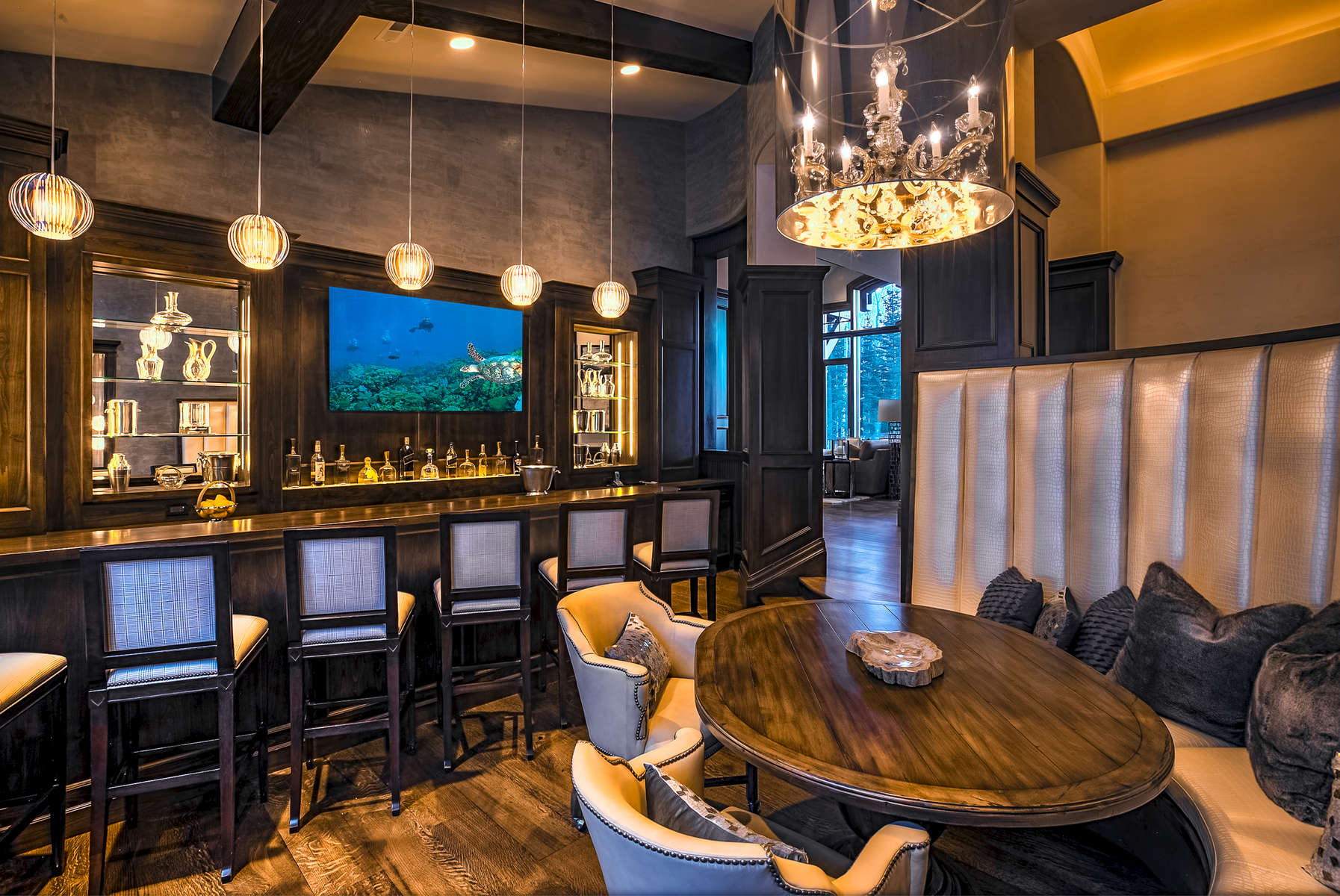 Interior bar and lounge