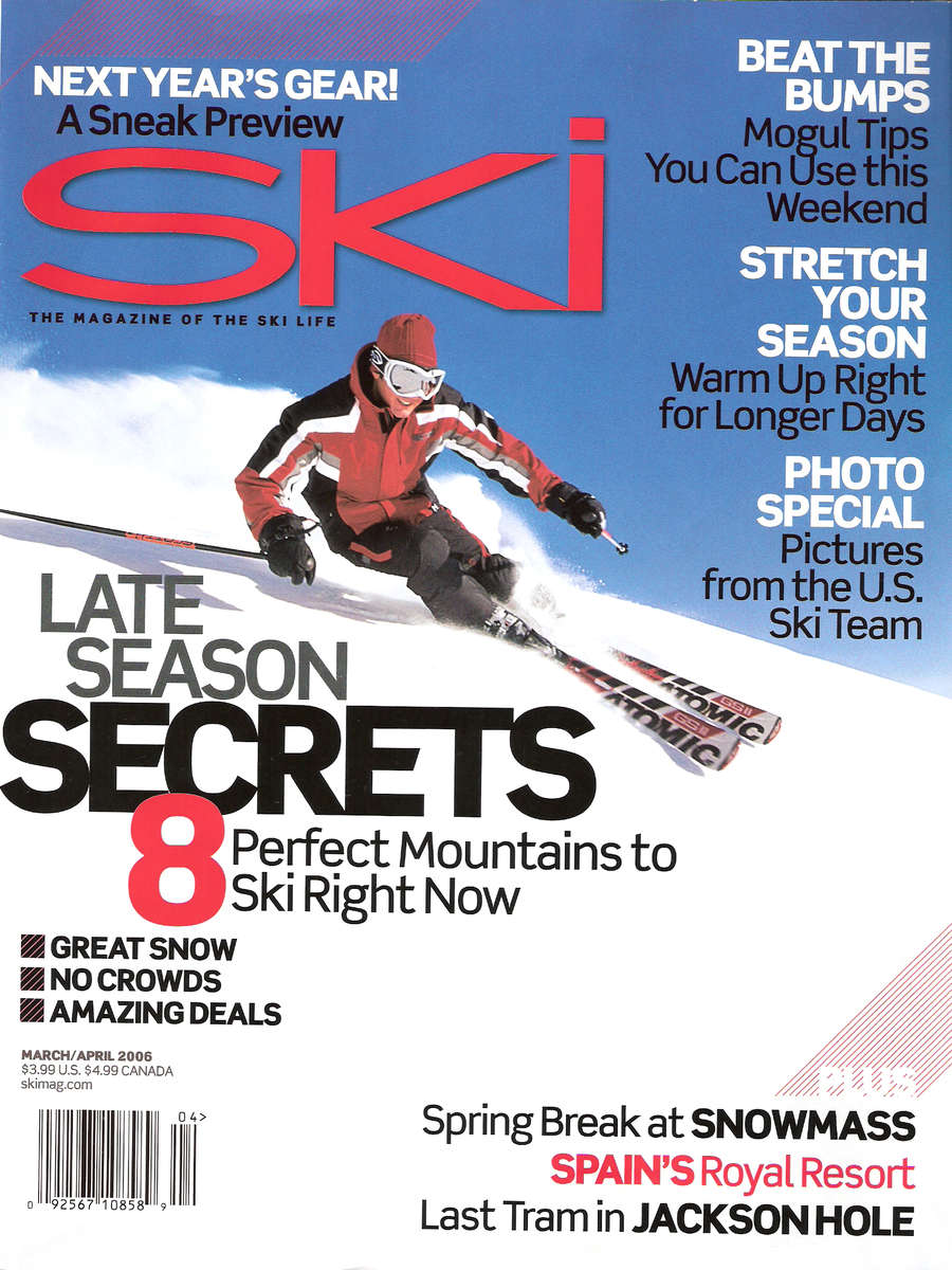 Ski magazine cover