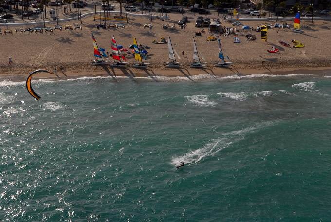 Kite Surfer, Fort Lauderdale, FL