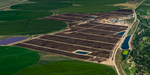 Aerial view of the Dinklage Feed Yards at the Proctor, Colorado facility.