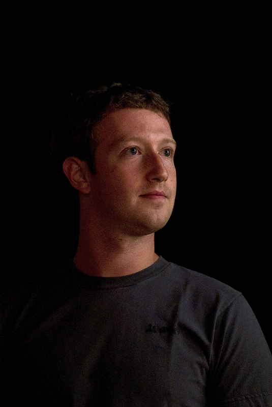 Mark Zuckerberg, chief executive officer and founder of Facebook Inc., waits backstage before speaking during TechCrunch Disrupt SF 2012 in San Francisco, California, U.S., on Tuesday, Sept. 11, 2012. Zuckerberg, addressing the company’s stock slump for the first time since a May initial public offering, said growth in the coming years will hinge on its ability to succeed with mobile products.  
