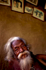 Tissahamy, portrait of the chief of the Wanniyala-Aetto (Veddahs) indigenous people of Sri Lanka. He died in 1998. 