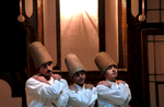 Sufi dervish dancers before a ceremony in Istanbul, Turkey 2008