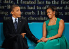 President Obama and First Lady Michelle Obama