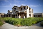 Abandoned housing developments in Merced, CA.