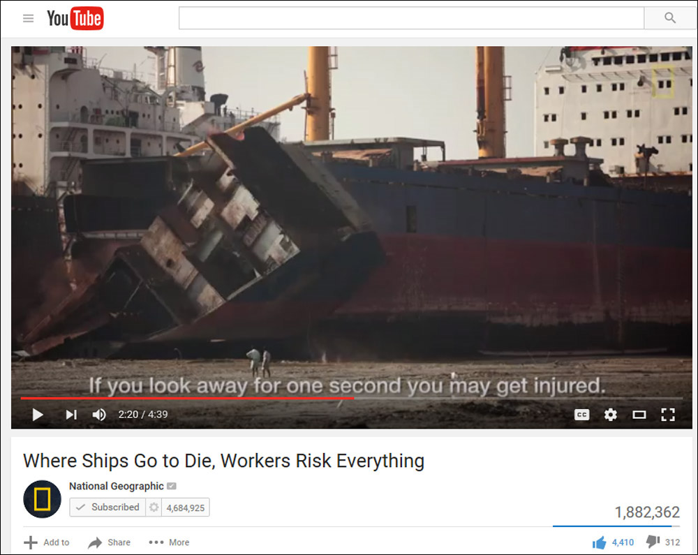 Shipbreaking-Video-on-YouTube---2-million-total-dowmloads---2016