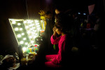 Beijing 2012 : Guo-Pei, backstage