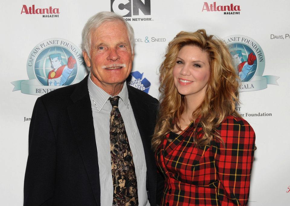 Ted Turner and Alicia Krauss
