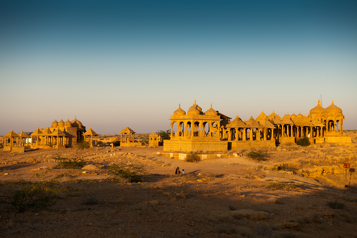Bada Bagh cenotaphs near Jaisalmer.