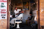 The barber shop, Jaisalmer, Rajastan