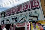 The workshop repairs all types of guns and calibers. Clients include the Army, the police, MILF rebels, civilians and anyone who brings the gun for repair. The gun license is not required.The army estimaes that more than one million pieces of weapons are in hands of civilians in the Philippines while the majority of it is in Mindanao.