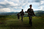 CAFGU member operate in the borderline villages in vicinity of the MILF rebels territory.