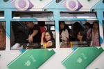 Views of a Hong Kong trolleys and i pod ads. Kris Snibbe/Harvard Staff Photographer