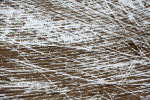 Criss-crossing Field Tracks, Alberta, Canada 2014 (140404-0464)