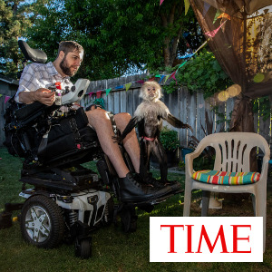  Time.com Story October 24, 2018 Strong and Smart, Service Monkeys Give a Helping Hand to People With Quadriplegia   