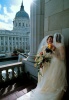 Gay and lesbian couples in San Francisco turned their domestic partners registration at City Hall into a massive wedding. 