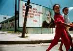 A Fidel Castro mural in Havana Cuba