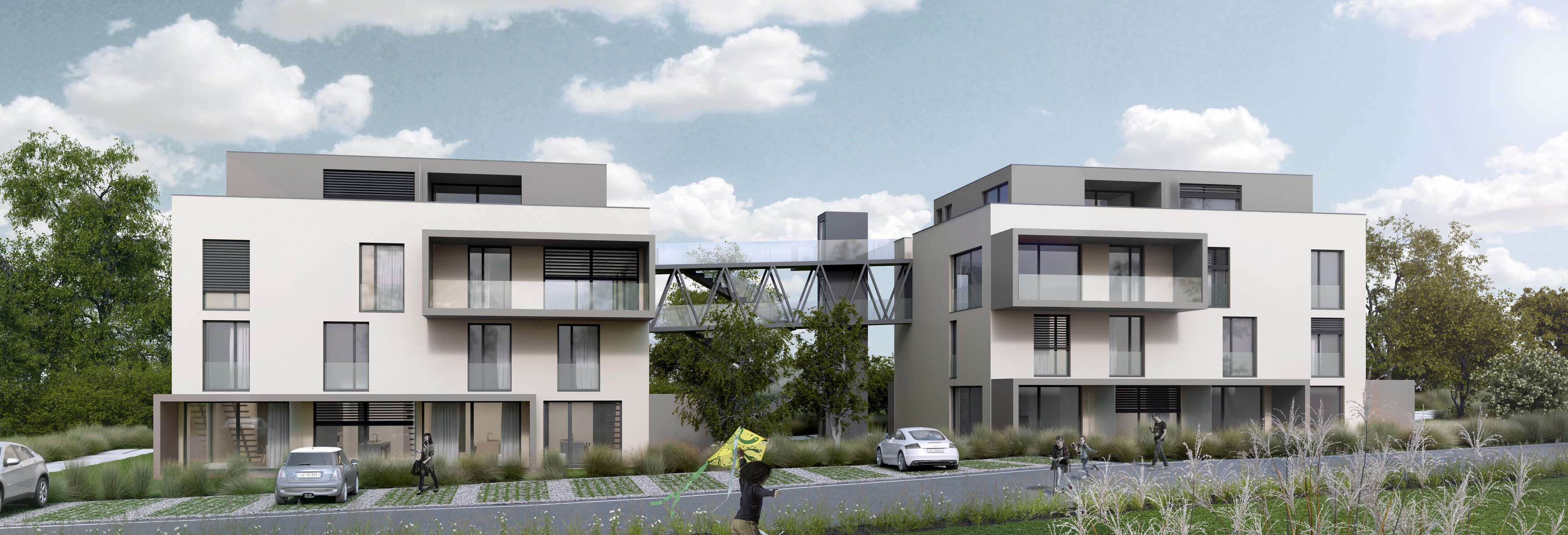(ris+partenaires 2017)Projet: Construction de 8 unités de logements et garagePorrentruy - SuisseSurface: 1'568 m2Chef de projet:Antoine RisCesar BesadaMandat: Projet et réalisation