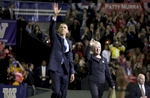 President Barack Obama campaigns for Senator Patty Murray. 