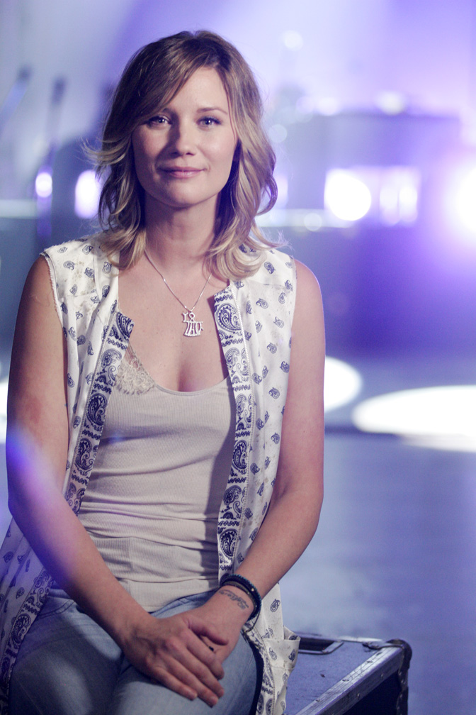 Sugarland's Jennifer Nettles sits for a portrait at MGM Las Vegas.