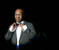 Mike Tyson is photographed for his upcoming show at the MGM Grand hotel-casino.