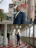 South Sudan refugee and Las Vegas resident Biar Atem stands outside the Venetian hotel-casino on The Strip. Atem, who in 2001 started as a janitor at the the hotel-casino, is currently a contract audit manager for the same Sands Corporation property.