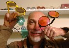 © 2010 Harvard University. Sunglasses and antique collector Vaughn Thibodeau.