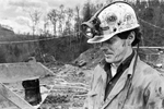 Coal miner at Elkin Mine #6, Norton, VA, 1979. Jon Chase photo