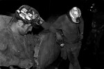 Resting miners on graveyard shift, Twilight, W.Va.