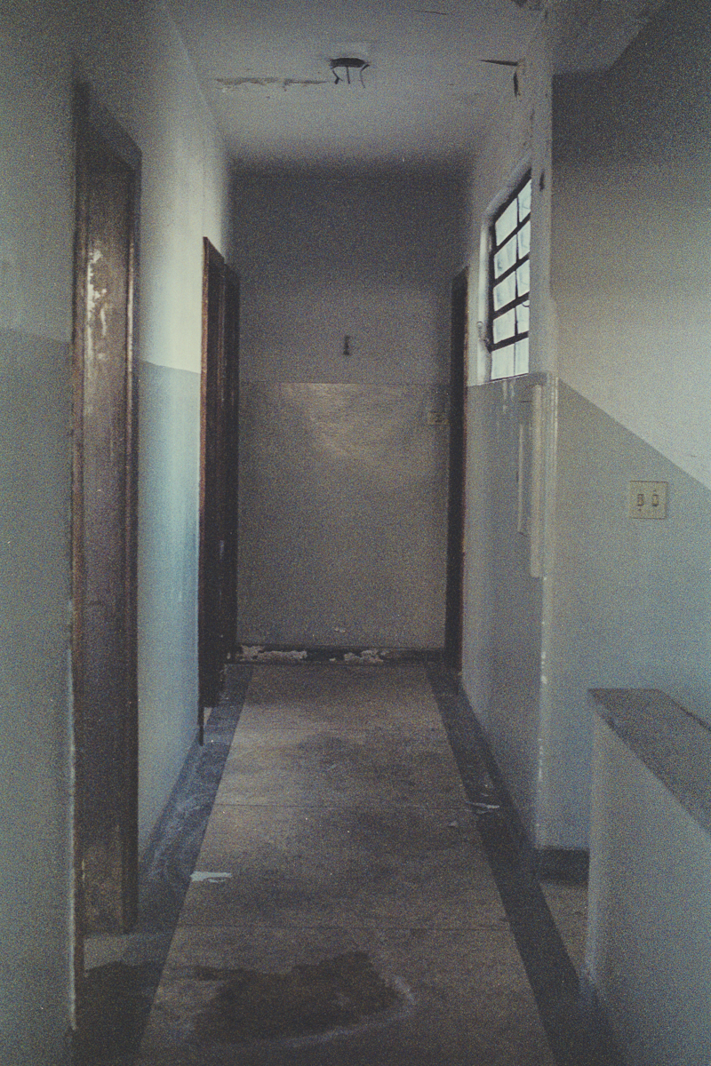 The hallway of a building at the former intelligence and repression agency, DOI-CODI (Department of Information Operations - Center for Internal Defense Operations) during the dictatorship where military officials interrogated citizens which often ended in torture, on Rua Tutoia in Paraiso neighborhood, in São Paulo. It is currently the 36th Civil Police Precinct.