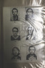 Mug shots of civilians who were arrested on charges of subversion and investigated, at the State Department of Political and Social Order (DEOPS), in São Paulo. The archives hold all investigations of civilians, social groups and social movements during the 20-year dictatorship and includes images of thousands of people arrested on charges of subversion.There are 13,500 folders or about 1.5km of documents when laid out. The red folders hold general information such as newspapers and books. The blue folders hold investigations of monitored social organizations and movements, including photographs of individuals. There are also folders of individuals who were investigated and monitored during the dictatorship.