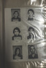 Mug shots of civilians who were arrested on charges of subversion and investigated, at the State Department of Political and Social Order (DEOPS), in São Paulo. The archives hold all investigations of civilians, social groups and social movements during the 20-year dictatorship and includes images of thousands of people arrested on charges of subversion.There are 13,500 folders or about 1.5km of documents when laid out. The red folders hold general information such as newspapers and books. The blue folders hold investigations of monitored social organizations and movements, including photographs of individuals. There are also folders of individuals who were investigated and monitored during the dictatorship.