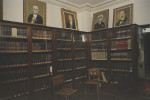 The library at the Military Club, in Rio de Janeiro.