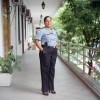 Coronel Katia Boaventura, Military Police Cabinet Chief, in Rio de Janeiro, Brazil. She is the first woman to become a Colonel.