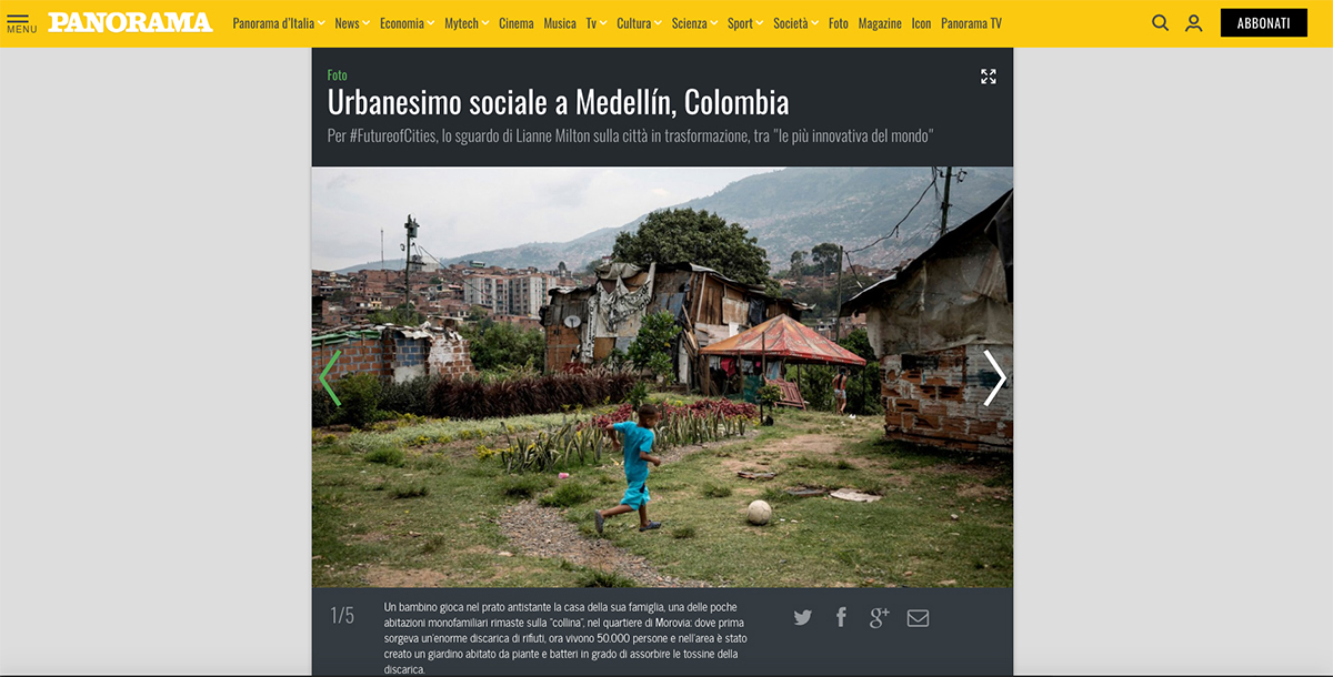 For Panorama in Medellin, ColombiaPublished: May 4, 2015