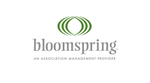 Logotype created for Bloomspring, an events management and planning company for associations.