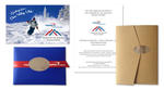Corporate Incentive Award trip to Deer Valley, created for Capital One. Includes overarching theme logo design, announcemnt postcard, invitation, packaging.