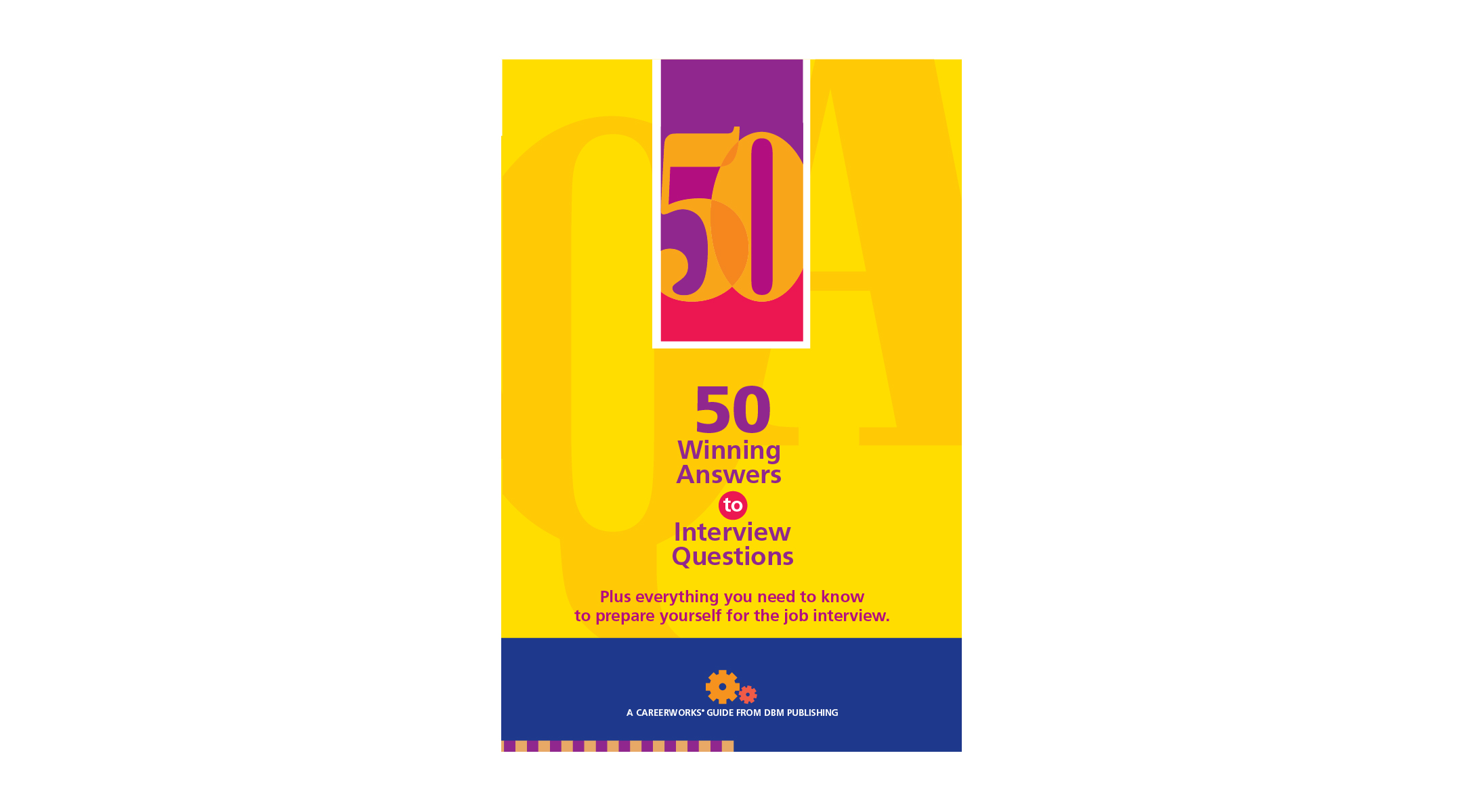 Cover design for 50 Answers, published by DBM/Thompson.