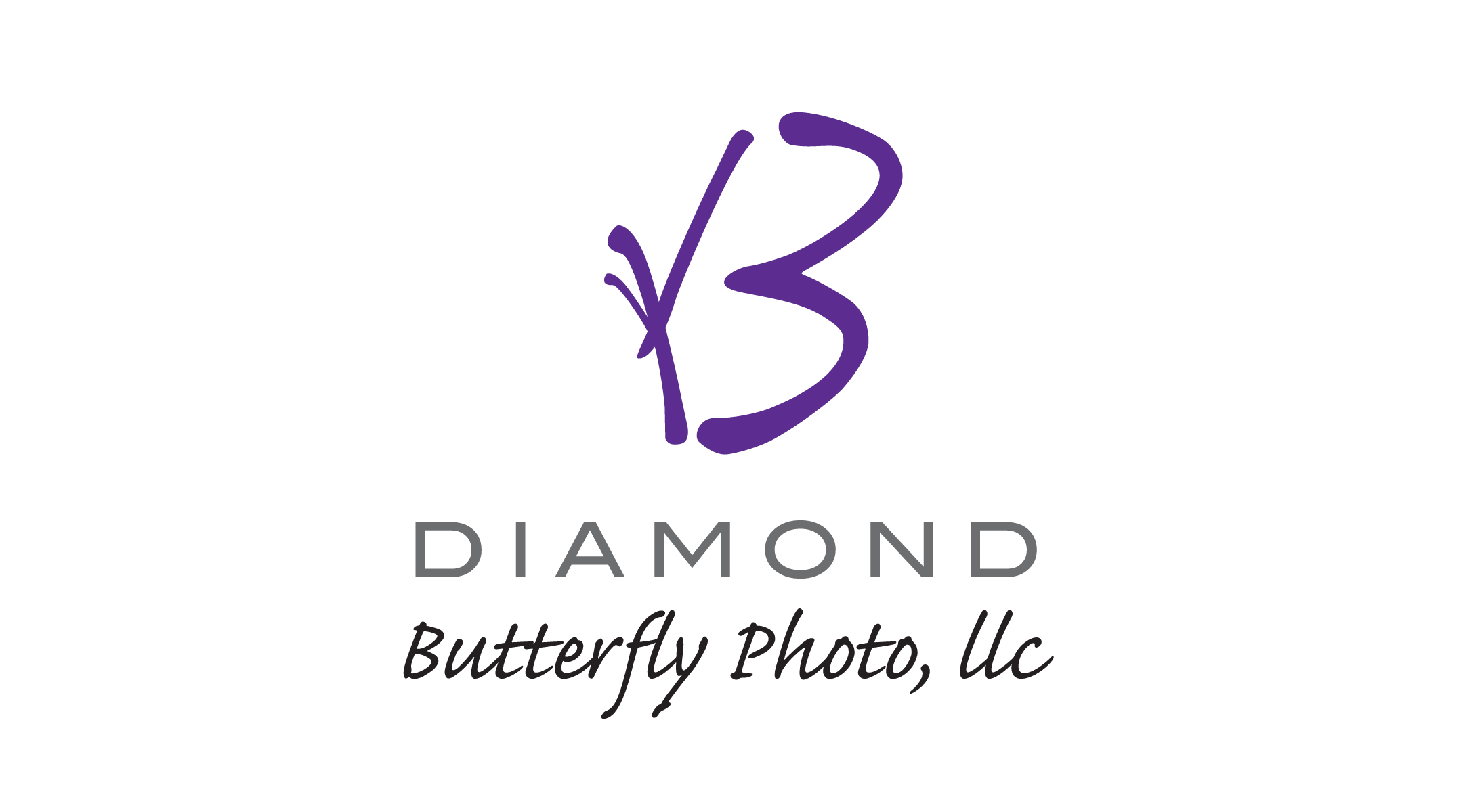 Logotype created for Diamond Butterfly, photographer Lauren Penza.