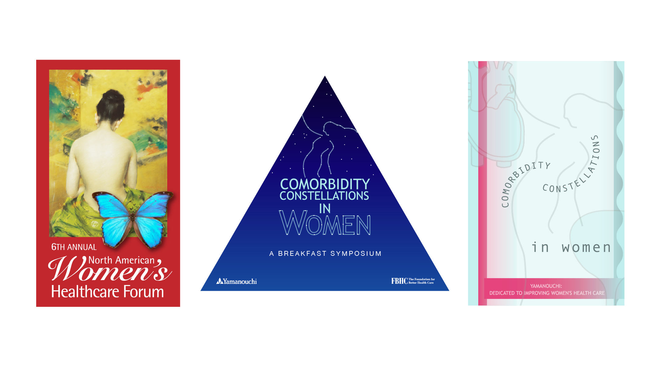 Women's Healthcare collateral materials for FBHC.