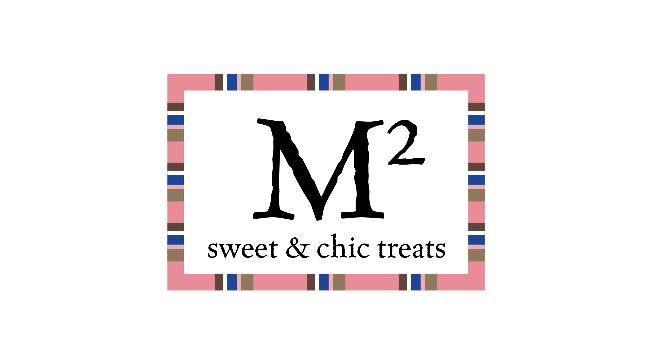 Logotype M Squared, a bakery line.