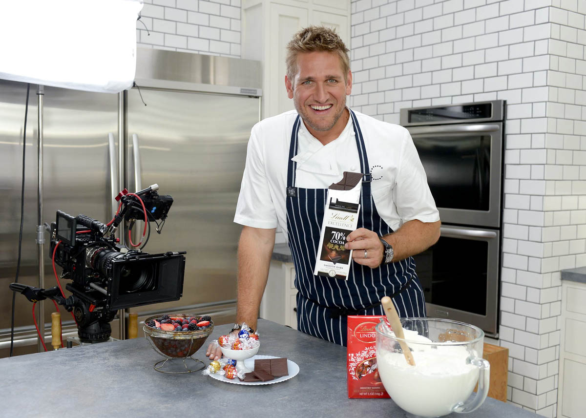 Chef Curtis Stone for Lindt chocolate