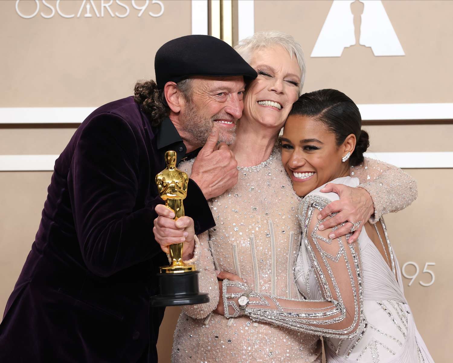 THE OSCARS® - The 95th Oscars® will air live from the Dolby® Theatre at Ovation Hollywood on ABC and broadcast outlets worldwide on Sunday, March 12, 2023, at 8 p.m. EDT/5 p.m. PDT. (ABC)TROY KOTSUR, JAMIE LEE CURTIS, ARIANA DEBOSE