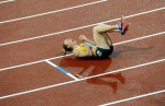 © TRACEY NEARMY - 07.08.2012 - Sally Pearson wins the Olympic 100m hurdles gold medal at the London 2012 Olympics. 