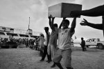 Aid arrives on the dock on the island of Gizo.© Sam Mooy 2007 for The Australian