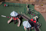 WEST BARNSTABLE - Luke’s Love, a popular playground off of Route 149, was vacant on Friday, March 27, 2020 despite the sunny and warm spring weather. 